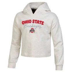 NCAA Ohio State Buckeyes Girls' Hooded Sweatshirt - XL