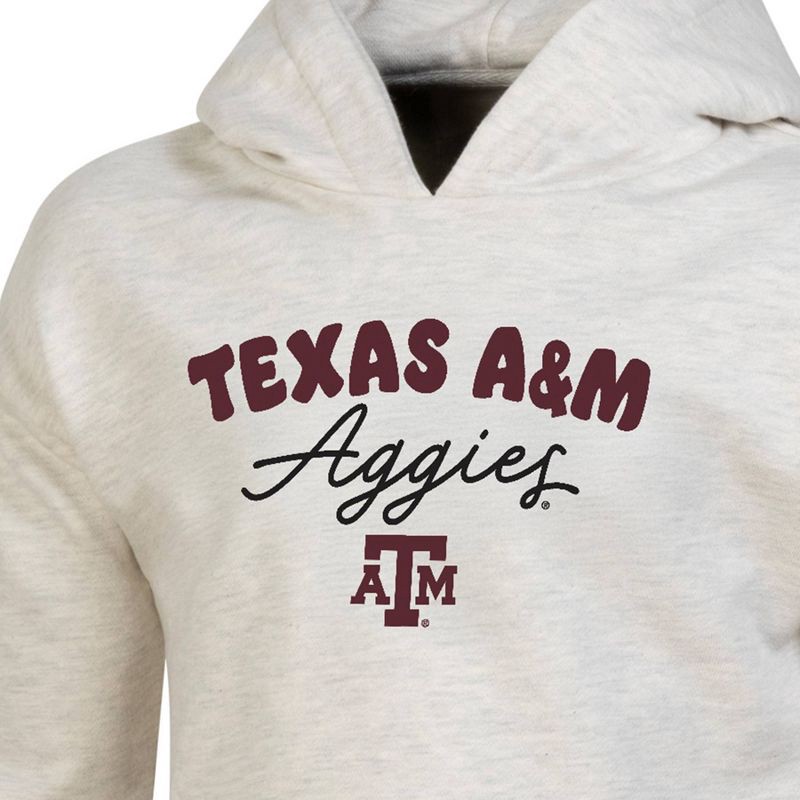 slide 3 of 3, NCAA Texas A&M Aggies Girls' Hooded Sweatshirt - L, 1 ct