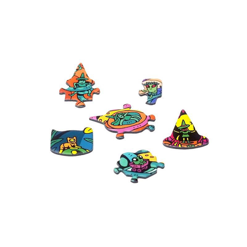 slide 7 of 7, Magic Puzzle Company The Drippy Trip Jigsaw Puzzle - 1000pc: Paper Collage for Memory & Motor Skills Development, 1000 ct