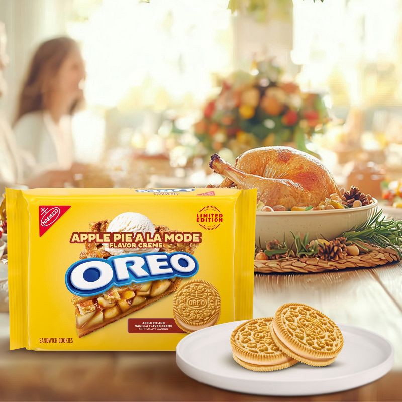 slide 7 of 13, Oreo Cookies Apple Pie A La Mode - 10.68oz, 10.68 oz