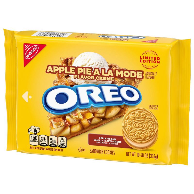slide 9 of 13, Oreo Cookies Apple Pie A La Mode - 10.68oz, 10.68 oz