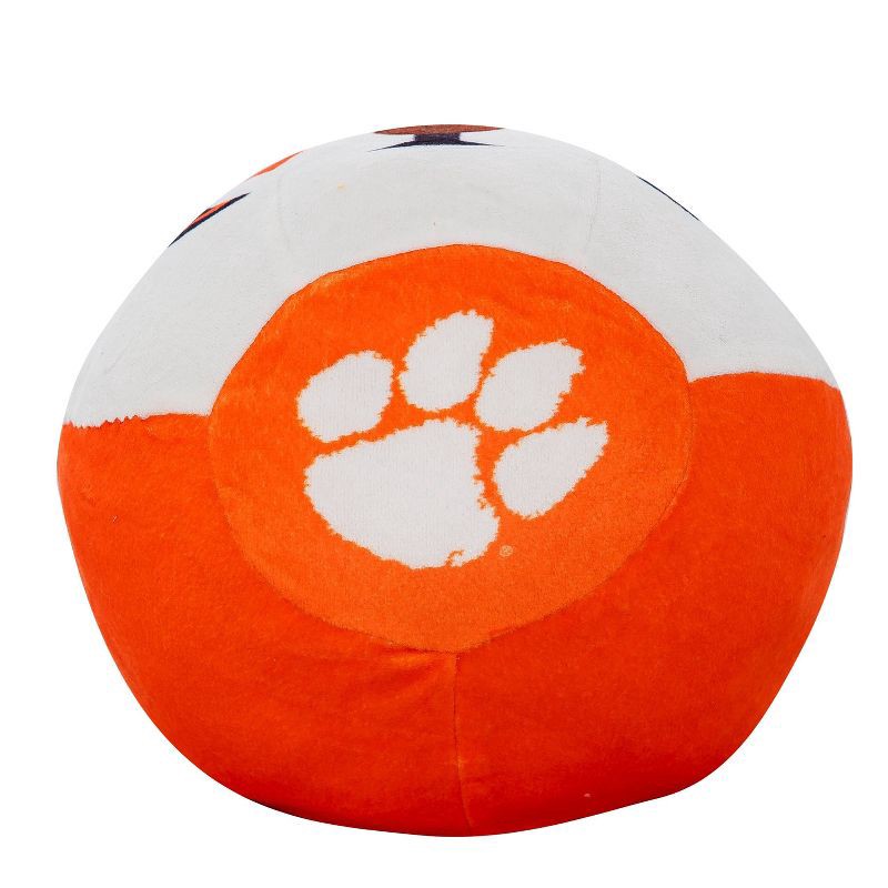 slide 4 of 4, NCAA Clemson Tigers 8" Round Mascot Pillow, 1 ct