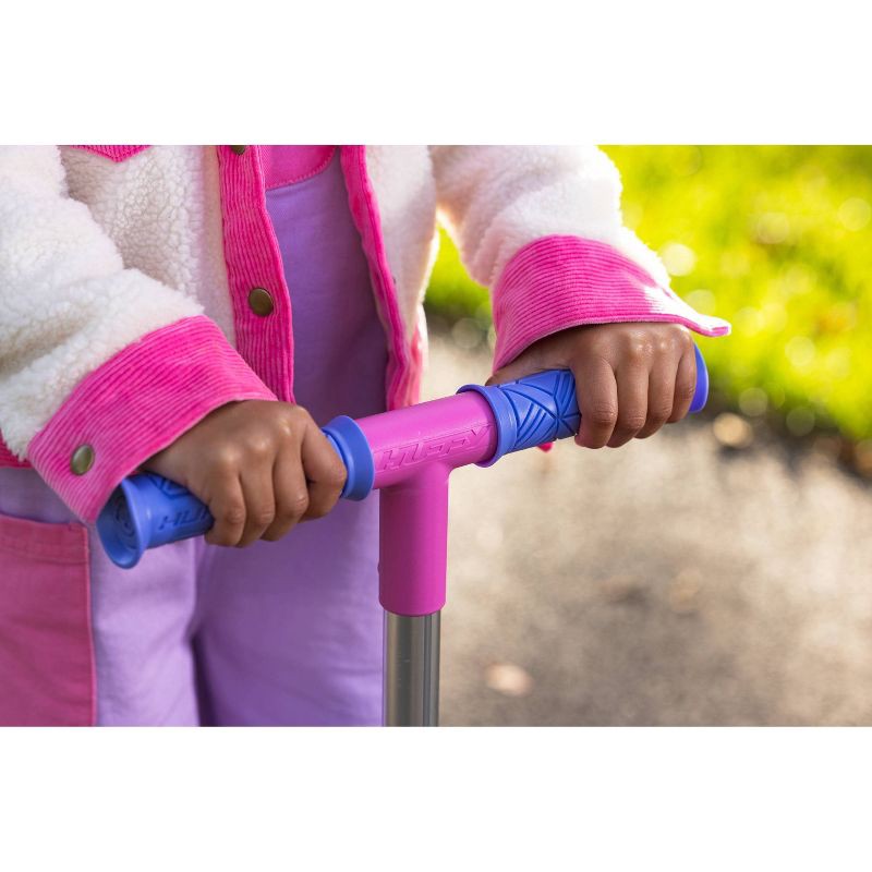 slide 9 of 12, Huffy Disney Princess 3-Wheel Scooter with LED Lights - Pink/Purple, 1 ct