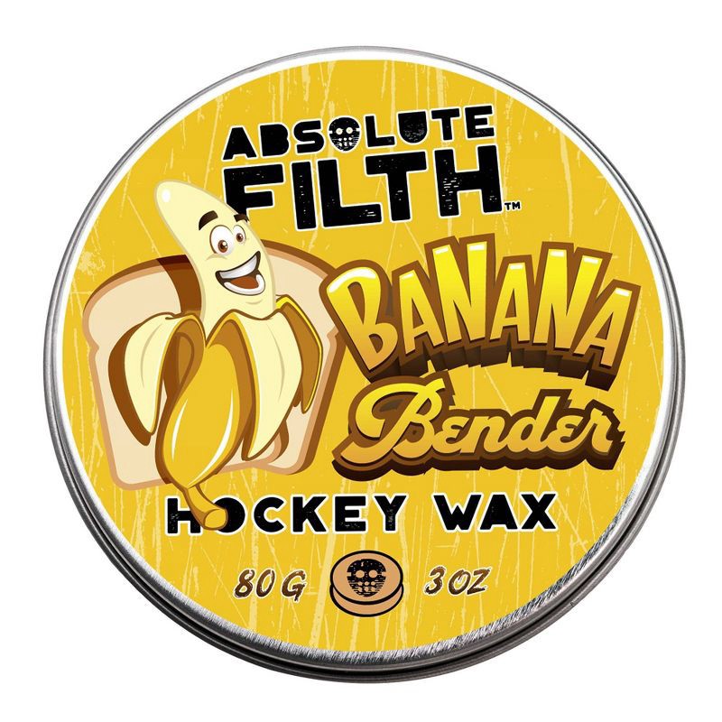 slide 1 of 4, Absolute Filth 3'' Banan Bender Hockey Stick - Light Off-White, 1 ct