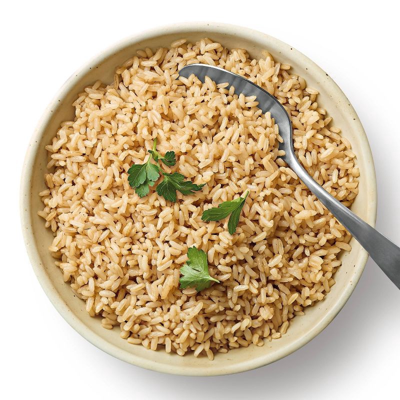 slide 3 of 4, Family Size Microwavable Whole Grain Brown Rice - 17.3oz - Good & Gather™, 17.3 oz