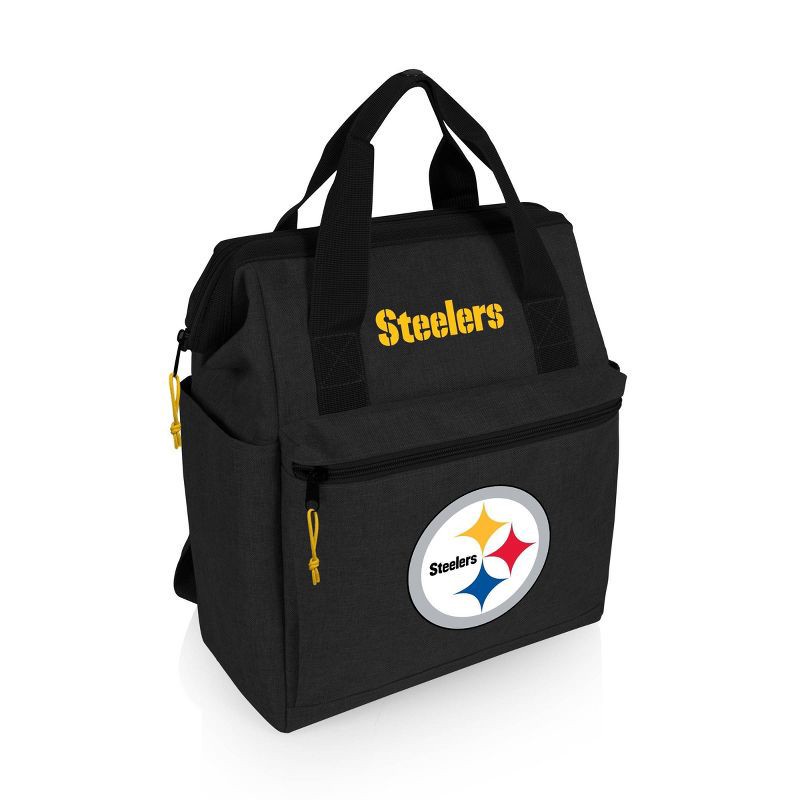 slide 2 of 3, NFL Pittsburgh Steelers Insulated Cooler Backpack, 1 ct