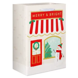 American Greetings 13" Large Christmas Gift Bag Merry and Bright Storefront