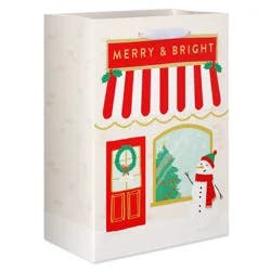 American Greetings 13" Large Christmas Gift Bag Merry and Bright Storefront