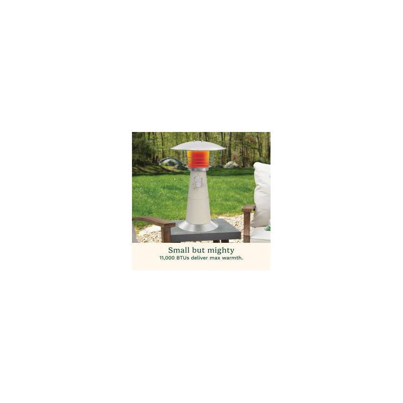 slide 5 of 8, Cuisinart Tabletop Patio Heater Color Bone, 1 ct