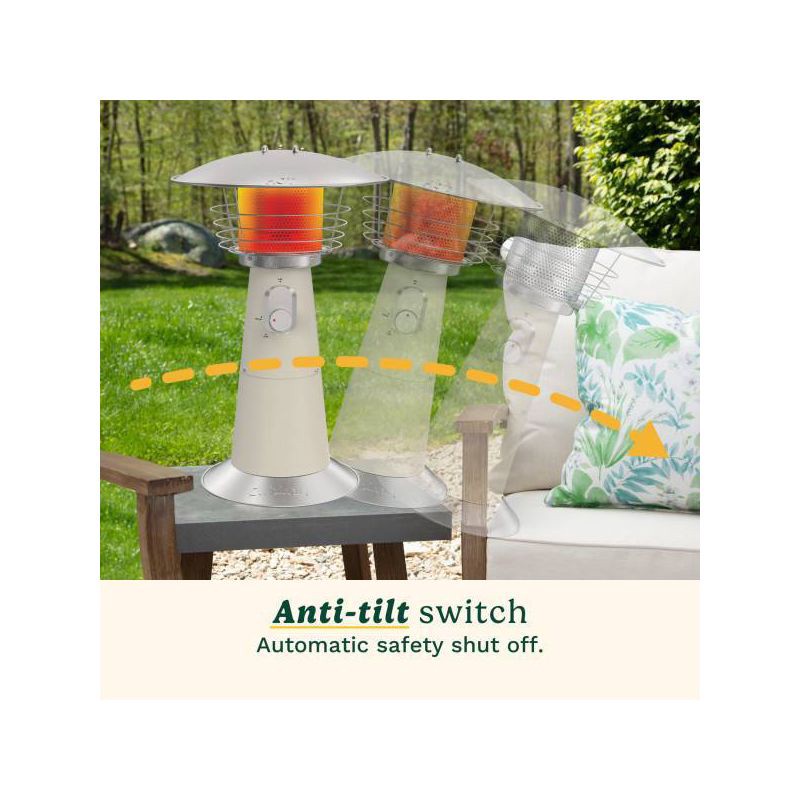 slide 6 of 8, Cuisinart Tabletop Patio Heater Color Bone, 1 ct