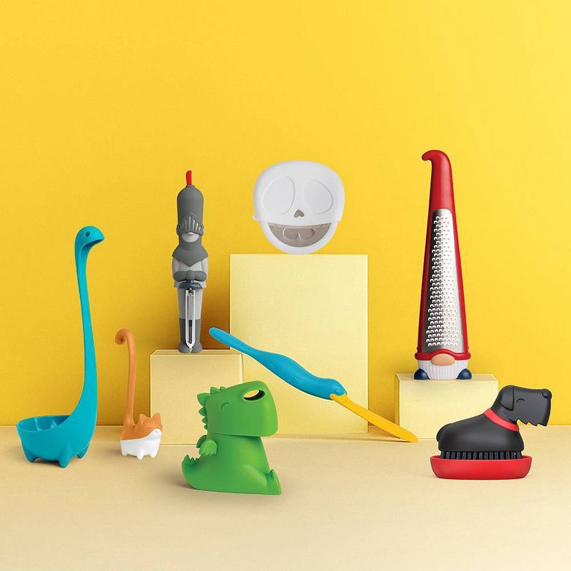 slide 4 of 5, Ototo Holiday Gift Silicone Louie Cat Tea Infuse White/ Black, 1 ct