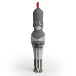 Ototo Holiday Gift Stainless Steel Sir Peels-a-Lot Knight Veggie Peeler