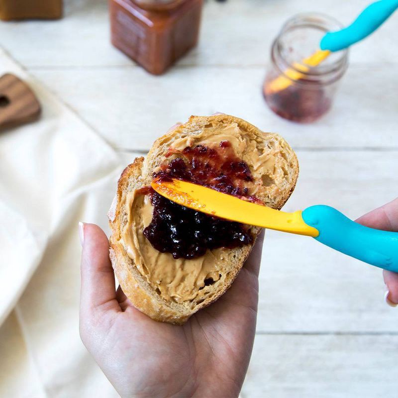 slide 3 of 5, Ototo Holiday Gift Silicone Splatypus Jar Spatula Scraper, 1 ct