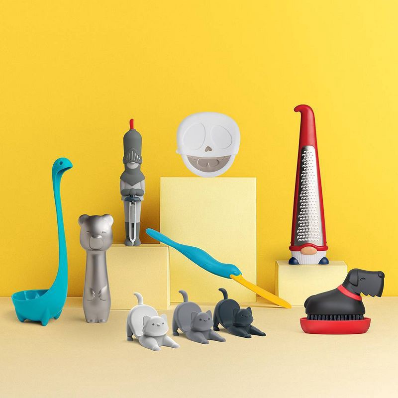 slide 4 of 5, Ototo Holiday Gift Silicone Splatypus Jar Spatula Scraper, 1 ct