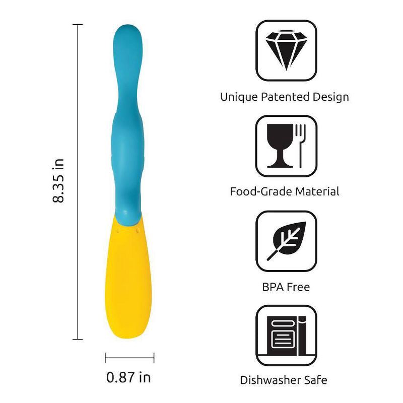 slide 5 of 5, Ototo Holiday Gift Silicone Splatypus Jar Spatula Scraper, 1 ct
