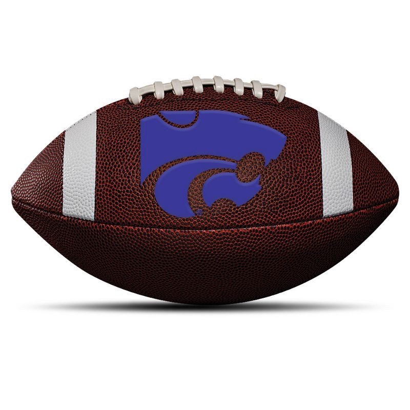 slide 2 of 9, NCAA Kansas State Wildcats Junior Football, 1 ct