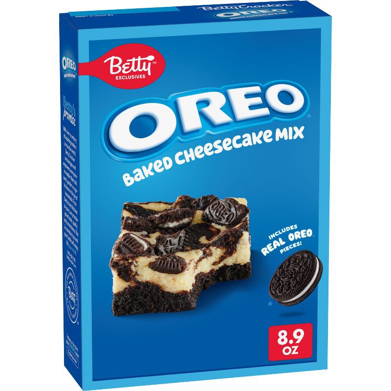slide 1 of 7, Betty Crocker OREO Baked Cheesecake Mix - 8.9oz, 8.9 oz
