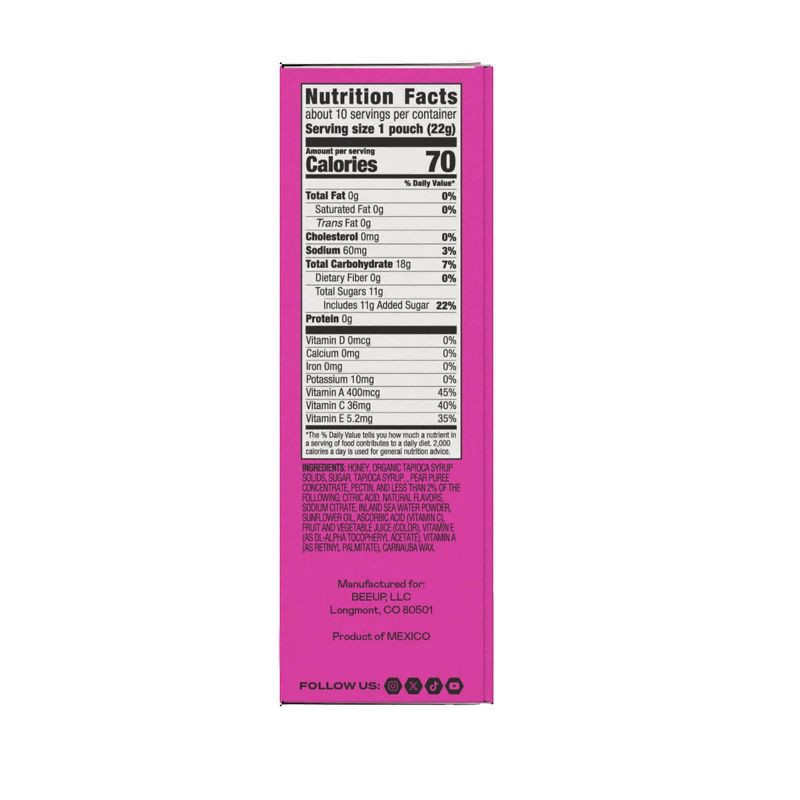 slide 2 of 10, BEEUP Fruit Snacks Very Berry - 7.76oz, 7.76 oz