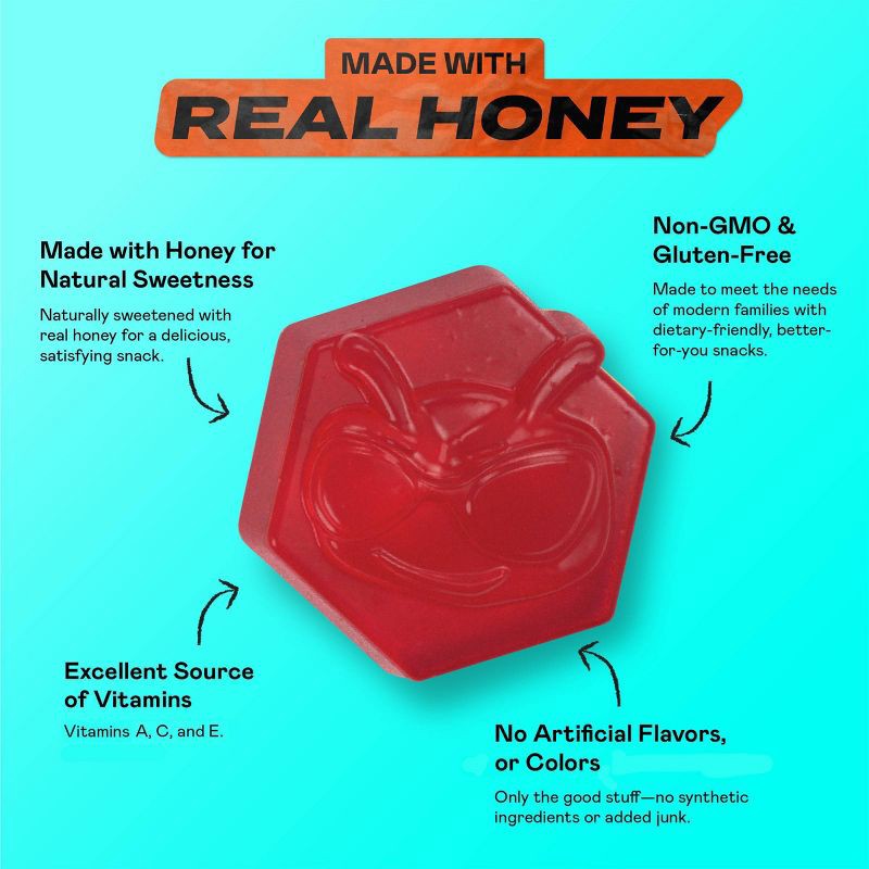 slide 3 of 10, BEEUP Fruit Snacks Very Berry - 7.76oz, 7.76 oz