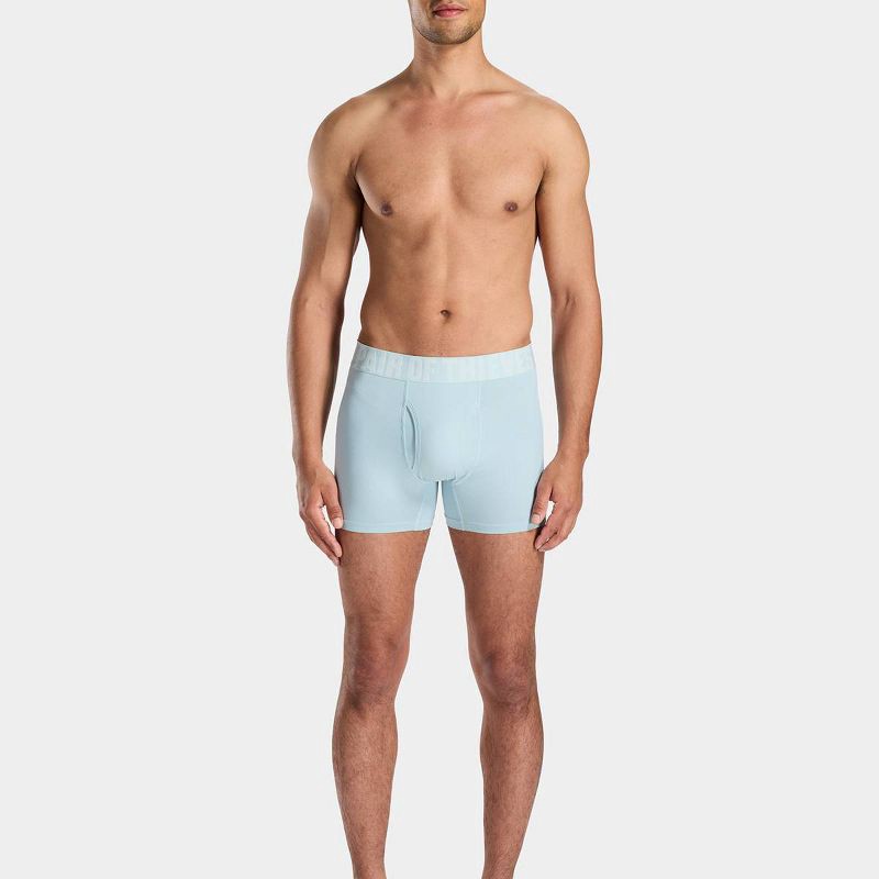 slide 4 of 4, Pair of Thieves Men's Boxer Briefs 2pk - Light Blue XL, 2 ct