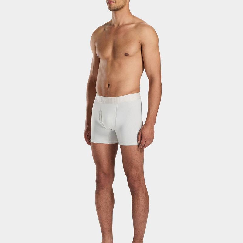 slide 4 of 5, Pair of Thieves Men's Boxer Briefs 2pk - Light Gray L, 2 ct