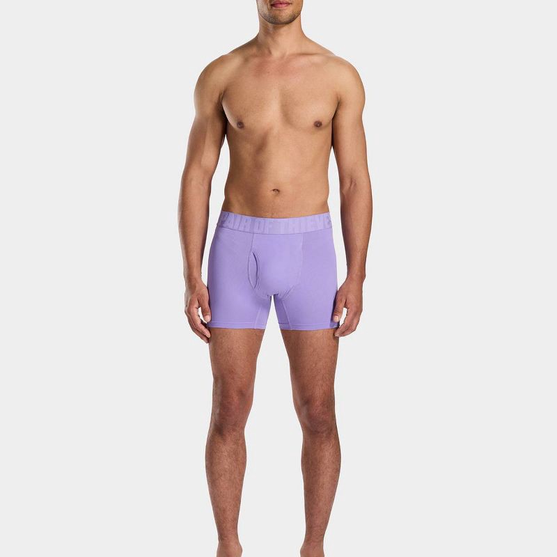 slide 5 of 5, Pair of Thieves Men's Boxer Briefs 2pk - Purple XL, 2 ct