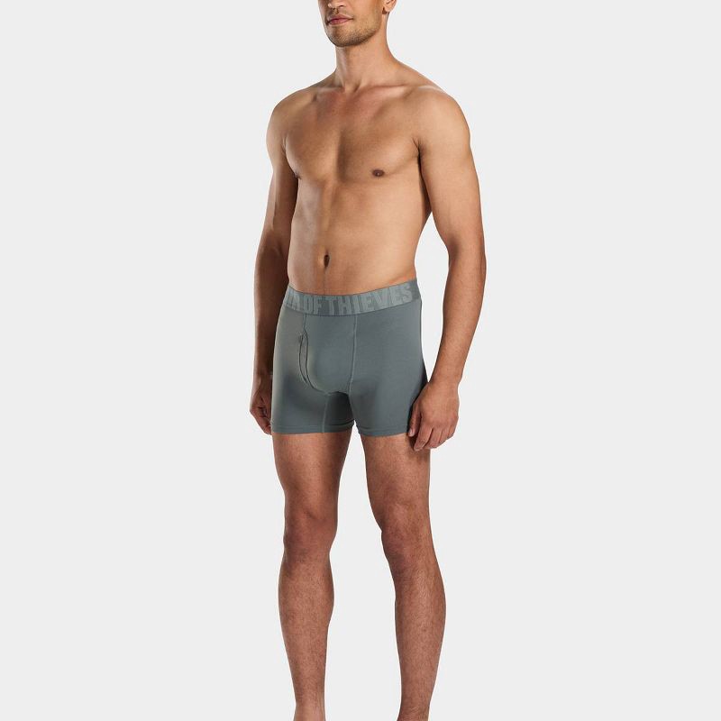 slide 2 of 4, Pair of Thieves Men's Boxer Briefs 2pk - Dark Gray S, 2 ct