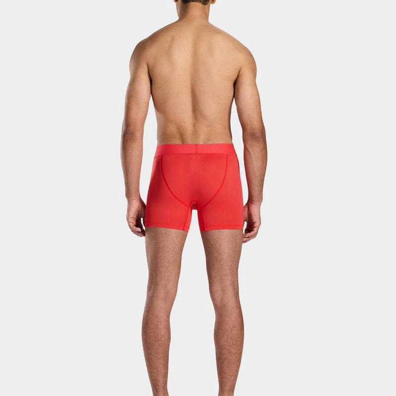 slide 3 of 4, Pair of Thieves Men's Boxer Briefs 2pk - Red M, 2 ct