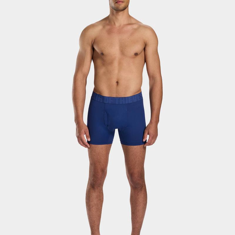 slide 4 of 5, Pair of Thieves Men's Boxer Briefs 2pk - Dark Indigo S, 2 ct
