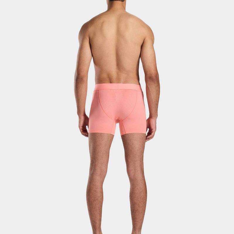slide 4 of 5, Pair of Thieves Men's Boxer Briefs 2pk - Peach Orange L, 2 ct