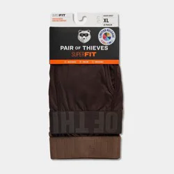 Pair of Thieves Men's Boxer Briefs 2pk - Brown L