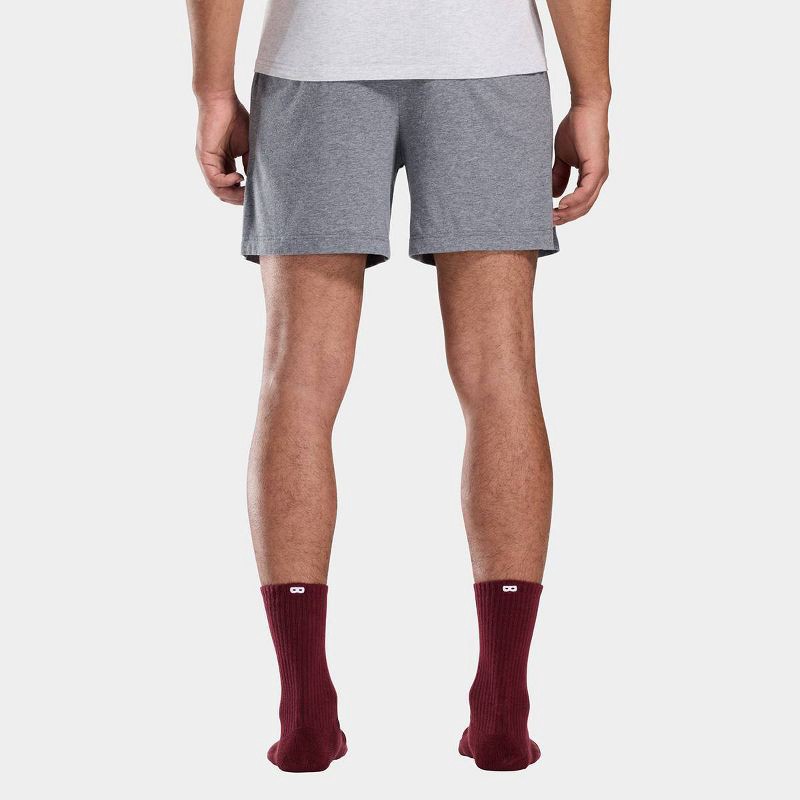 slide 3 of 5, Pair of Thieves Men's Crew Socks 3pk - Dark Red 6-12, 3 ct