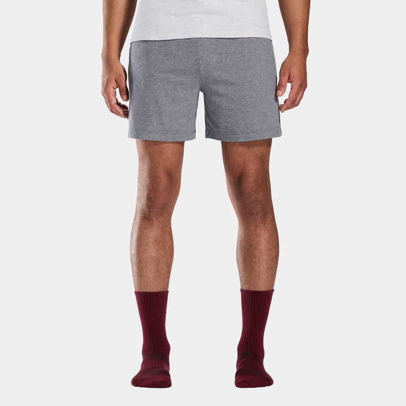 slide 5 of 5, Pair of Thieves Men's Crew Socks 3pk - Dark Red 6-12, 3 ct