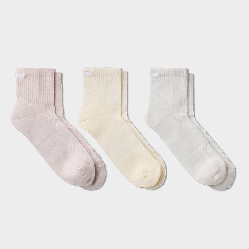 slide 2 of 5, Pair of Thieves Men's Ankle Socks 3pk - Blush 6-12, 3 ct