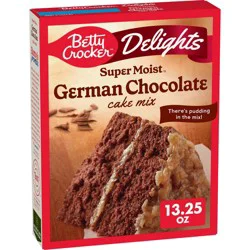 Betty Crocker Delights German Chocolate Cake Mix - 13.25oz