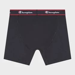 Champion Men's Active Performance 5pk Breathable Boxer Briefs - Black XXL
