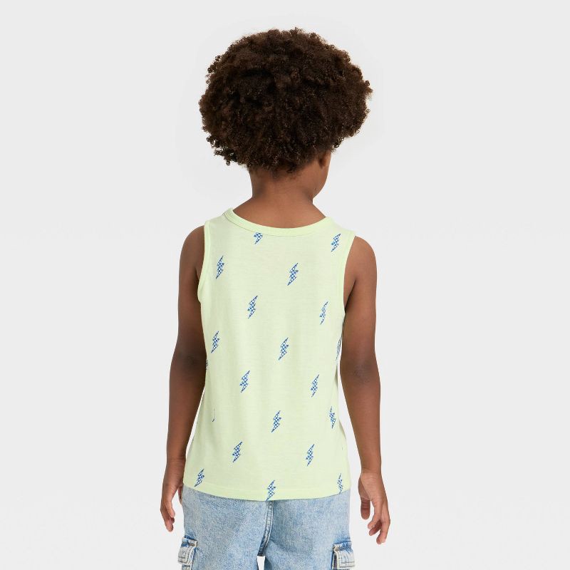 slide 2 of 3, Toddler Boys' Tank Top - Cat & Jack™ Lime Green 3T, 1 ct