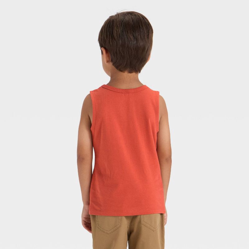 slide 3 of 4, Toddler Boys' Tank Top - Cat & Jack™ Orange 18M, 1 ct