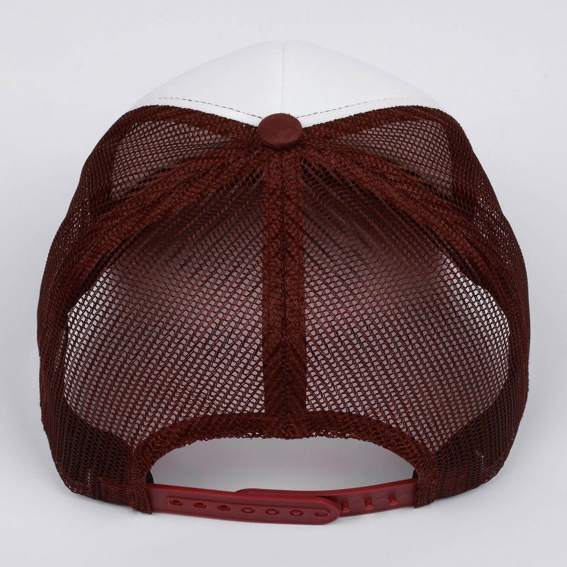 slide 4 of 5, Concept One Lucky Dice Baseball Hat - White/Maroon, 1 ct