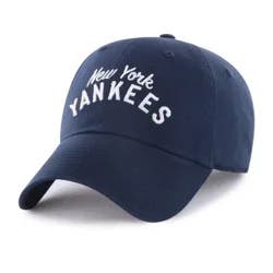 MLB New York Yankees Script Baseball Hat - Navy Blue