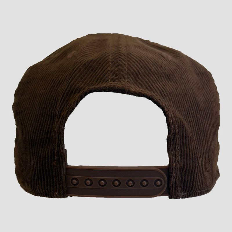 slide 2 of 5, Mighty Fine Brown Cord Baseball Hat -Brown, 1 ct