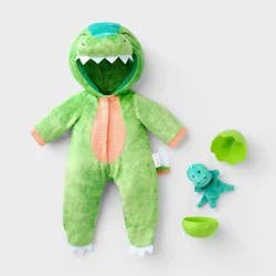14" Baby Doll Dino Outfit - Gigglescape™