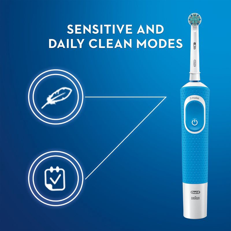 slide 6 of 9, Oral-B Kids' Electric Toothbrush with Sensitive Brush Head and Timer - Pink, 1 ct