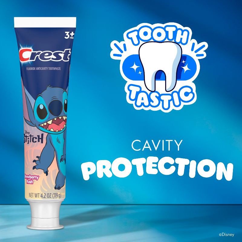 slide 3 of 13, Crest Kids' Disney Stitch Toothpaste - 4.2oz, 4.2 oz