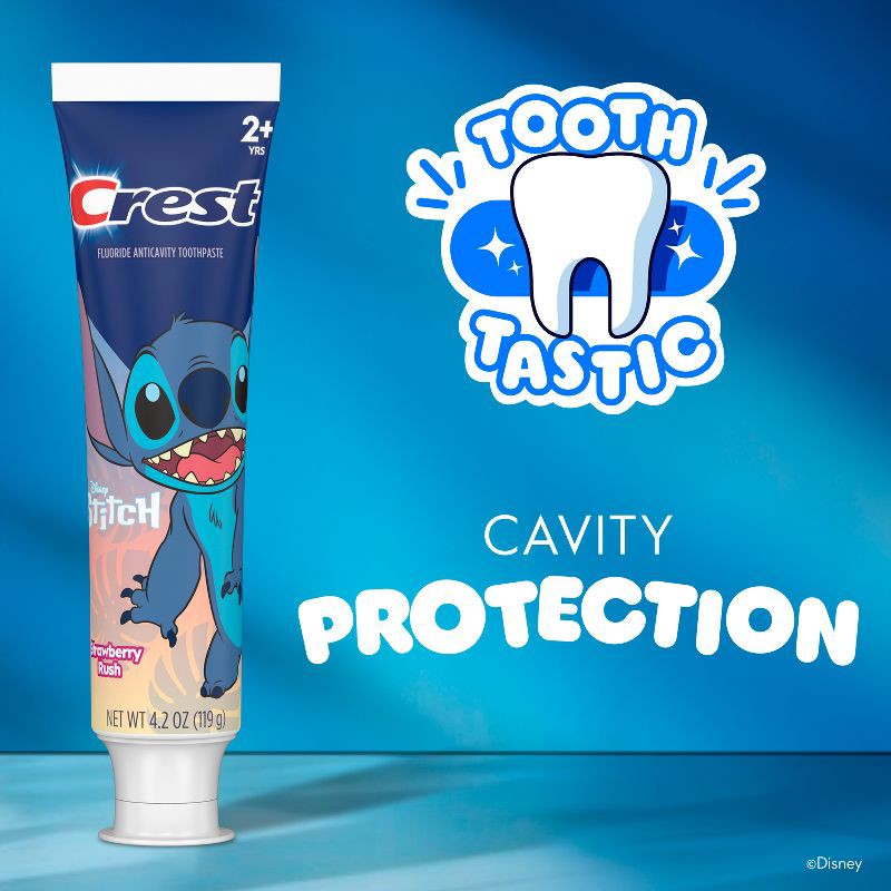 slide 5 of 13, Crest Kids' Disney Stitch Toothpaste - 4.2oz, 4.2 oz