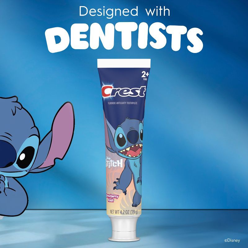slide 6 of 13, Crest Kids' Disney Stitch Toothpaste - 4.2oz, 4.2 oz