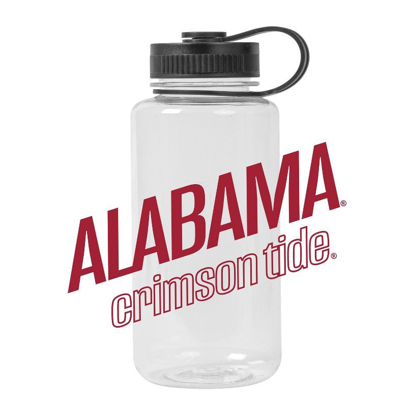 slide 2 of 3, NCAA Alabama Crimson Tide Portable Drinkware - 38oz: Plastic Water Bottle, 9" Height, 38 oz