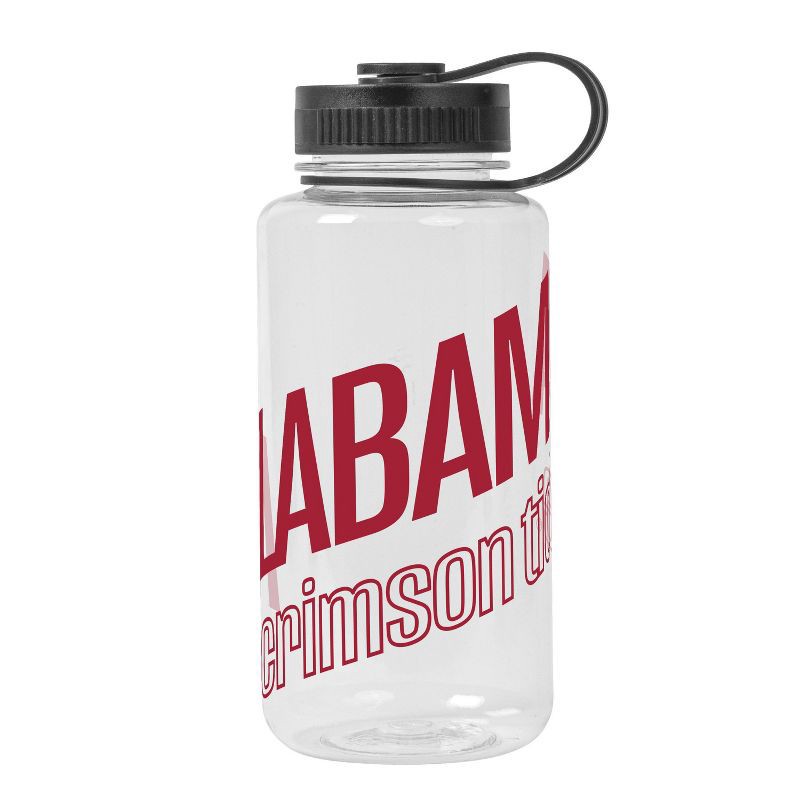 slide 3 of 3, NCAA Alabama Crimson Tide Portable Drinkware - 38oz: Plastic Water Bottle, 9" Height, 38 oz