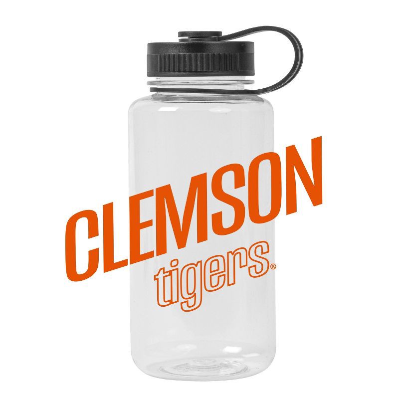slide 2 of 3, NCAA Clemson Tigers Portable Drinkware - 38oz: Plastic Water Bottle, Multicolor, 38 oz