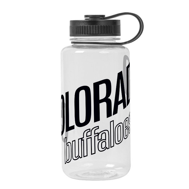 slide 1 of 2, NCAA Colorado Buffaloes Portable Drinkware - 38oz: Plastic Water Bottle, NCAA Licensed, 38 oz